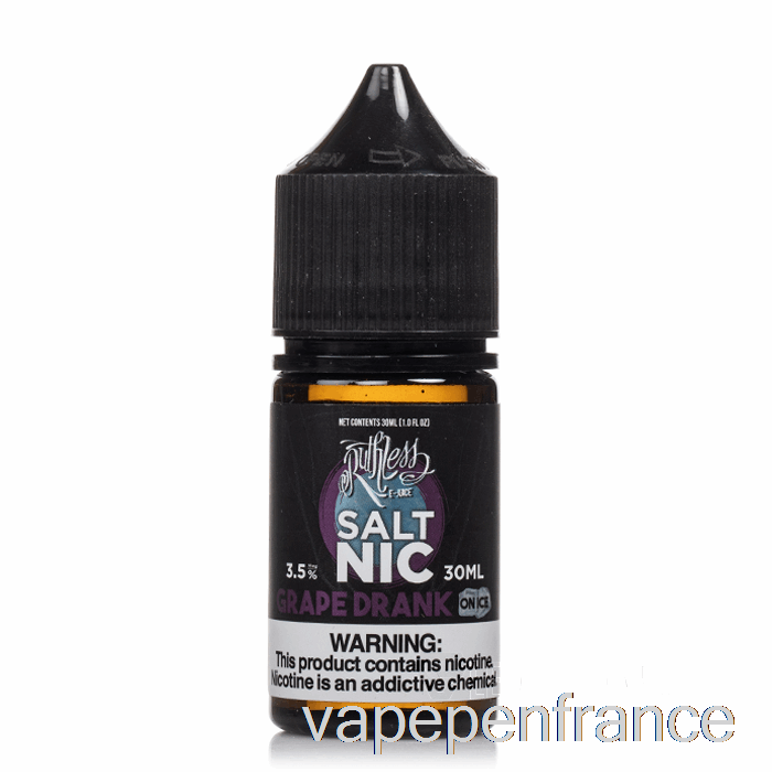 Raisin Bu Sur Glace - Sel Impitoyable - Stylo Vape 30 Ml 20 Mg